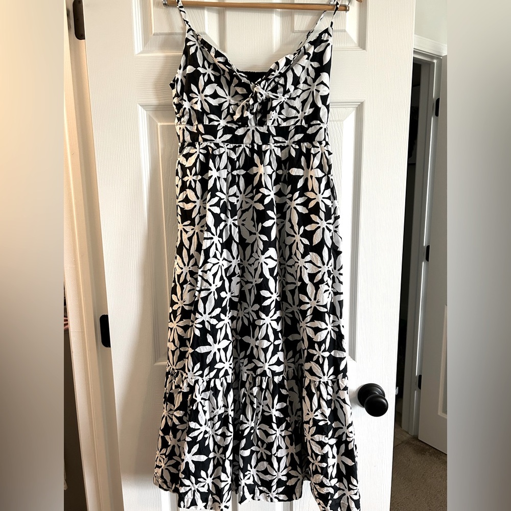 J Crew Front Tie Dress